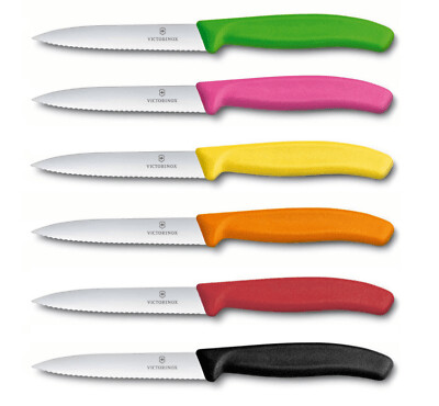 Victorinox Kitchen Knives UK, Swiss Paring Knife With Wavy Blade 10cm Victorinox Kitchen Knives UK, Swiss Paring Knife With Wavy Blade 10cm
