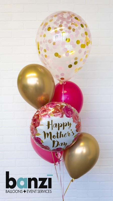 Mother's Day Golden Pink Bouquet