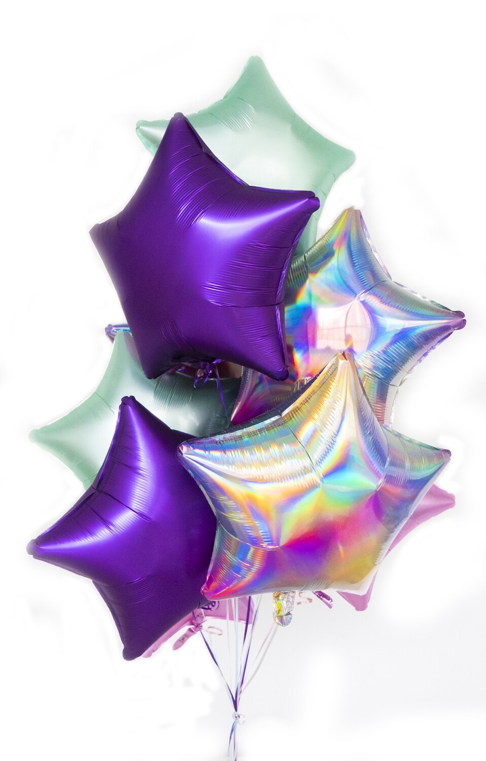 One Dozen Pastel Stars