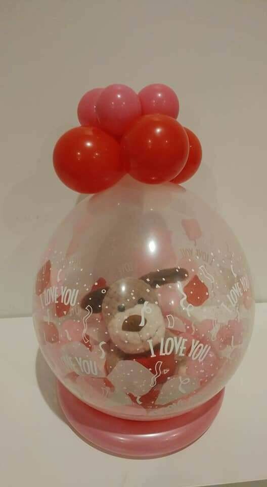 Valentine's Stuffed Balloon