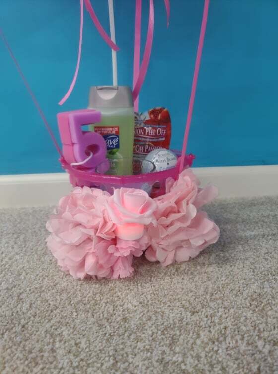 Hot Air Balloon Spa Basket