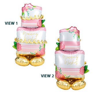 Wedding Wishes Cake AirLoonz
