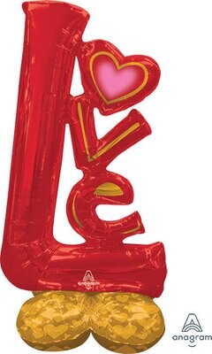 Red and Gold Love AirLoonz