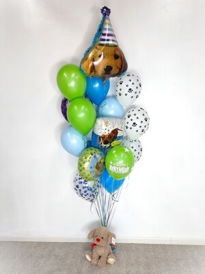 Dog Gone Birthday Designer Bouquet