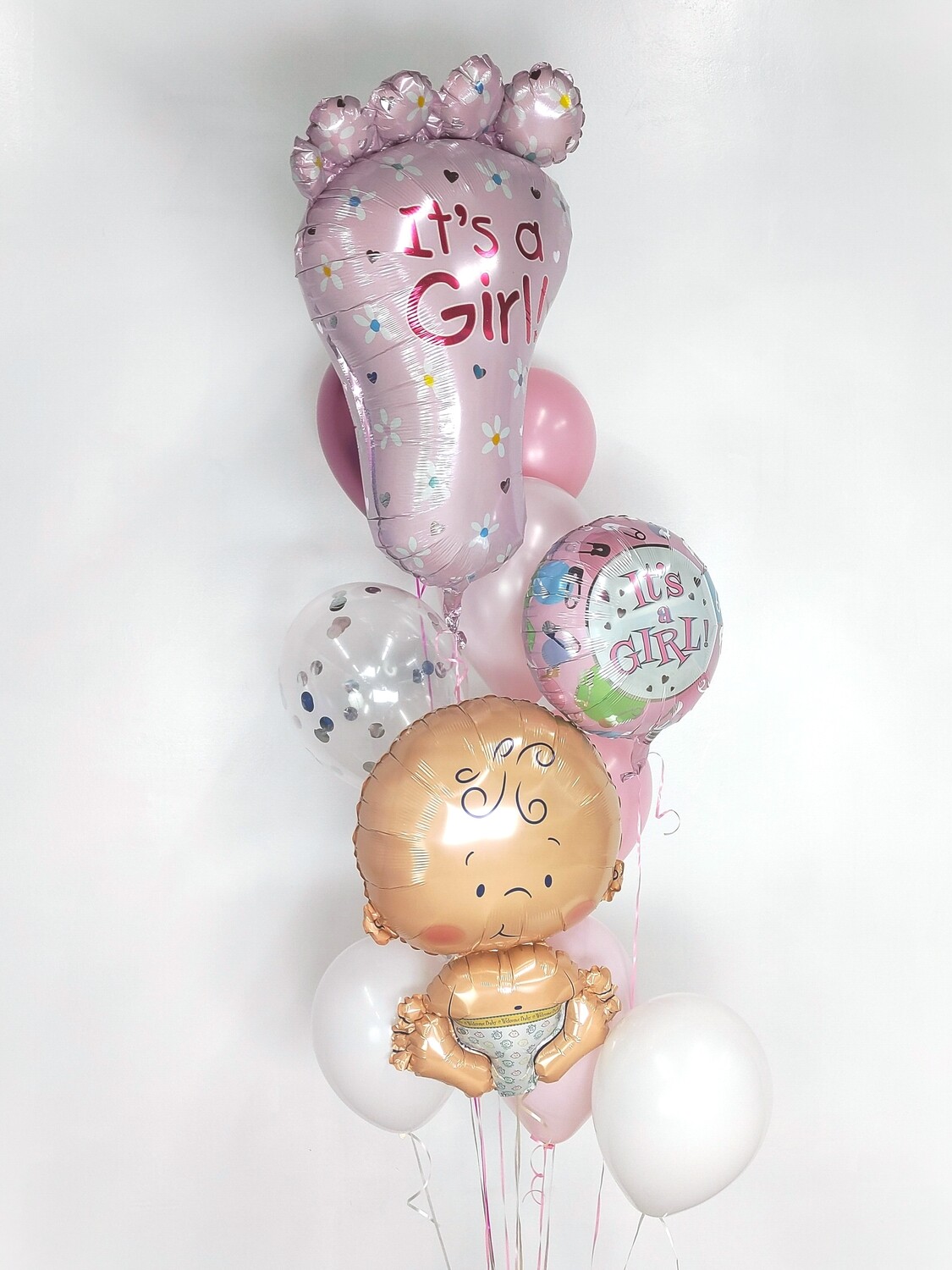 Welcome Baby Girl Designer Bouquet