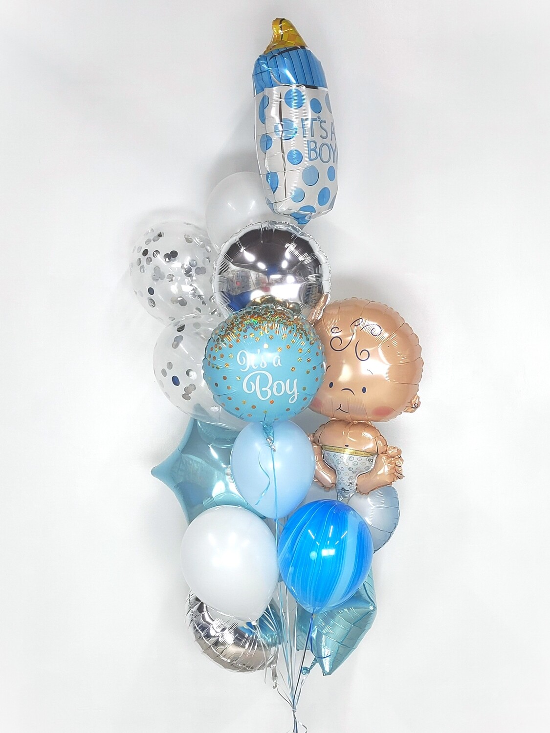 Welcome Baby Boy Designer Bouquet