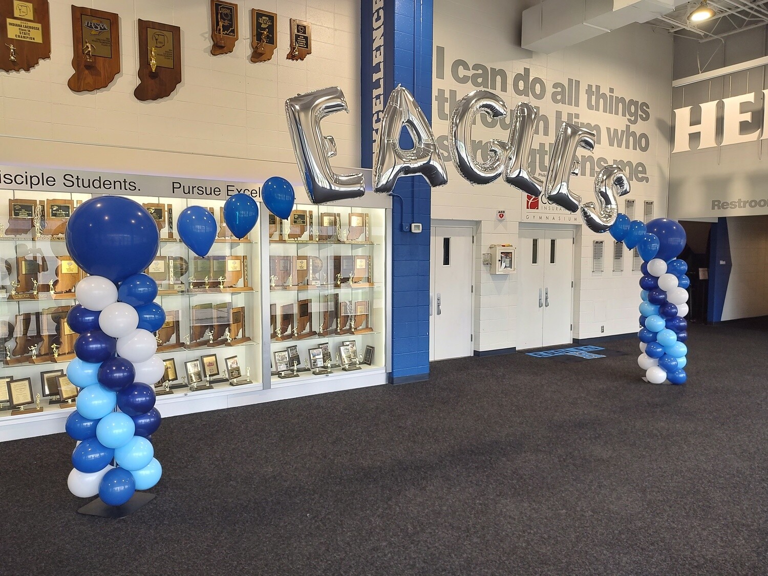 Helium Balloon Arch