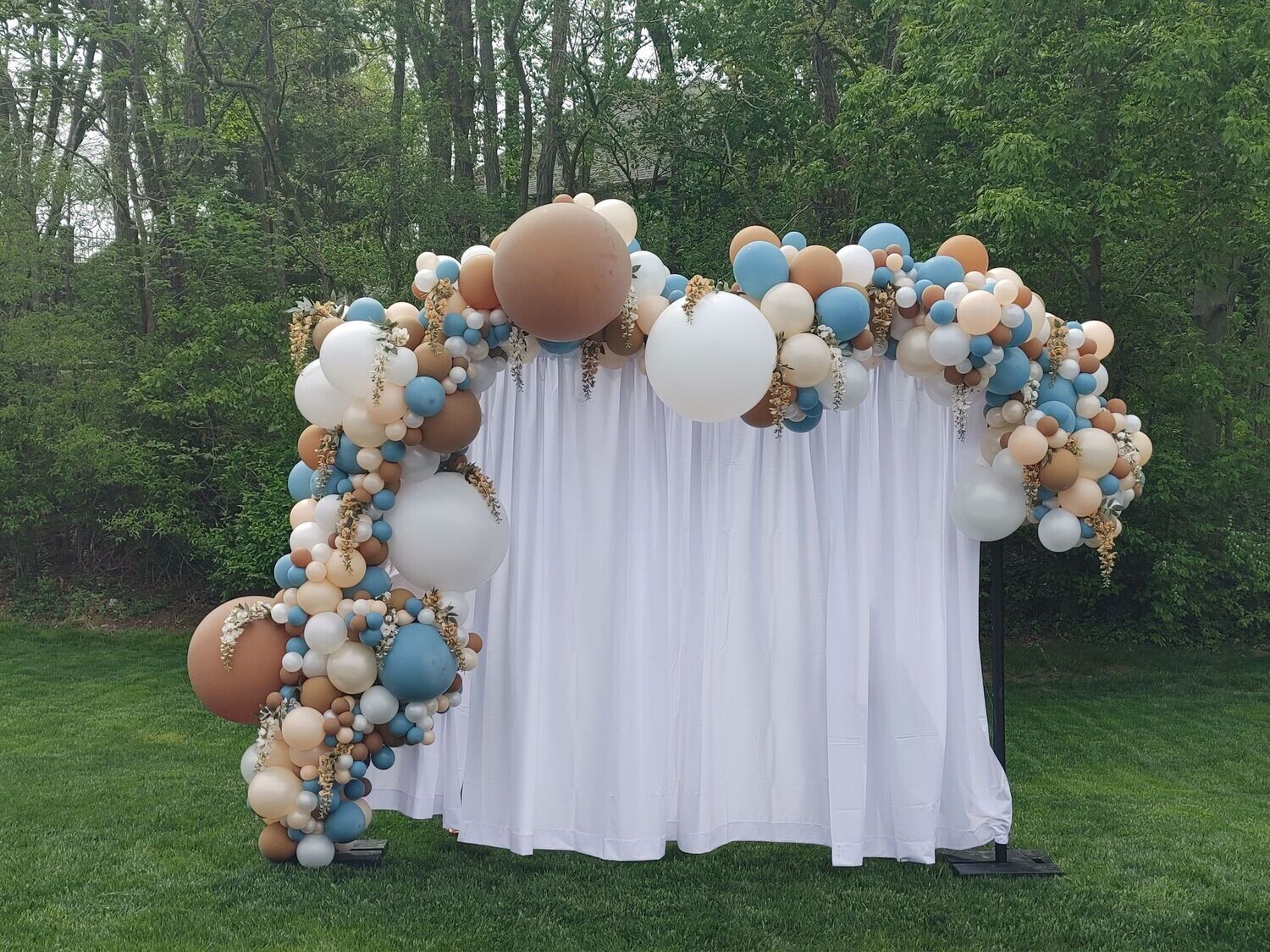 Pipe and Drape Rental - Balloon Garland Sold Separately