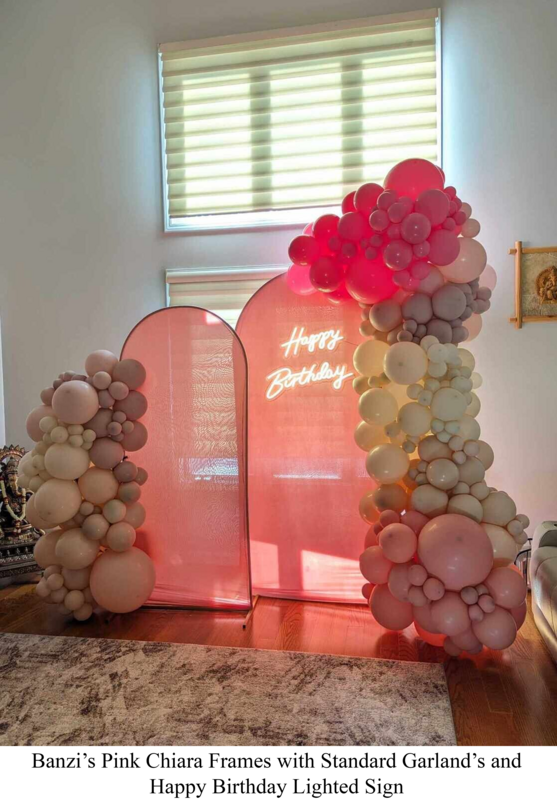 Chiara Backdrops - Balloon Garland Sold Separately