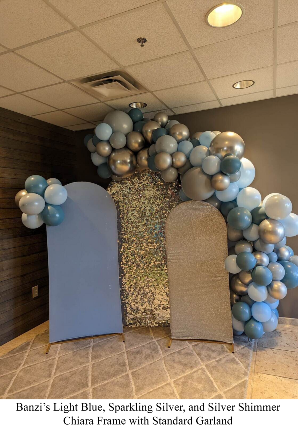 Chiara Backdrops - Balloon Garland Sold Separately