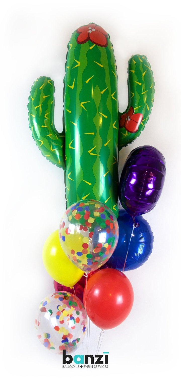 Cactus Balloon Bouquet
