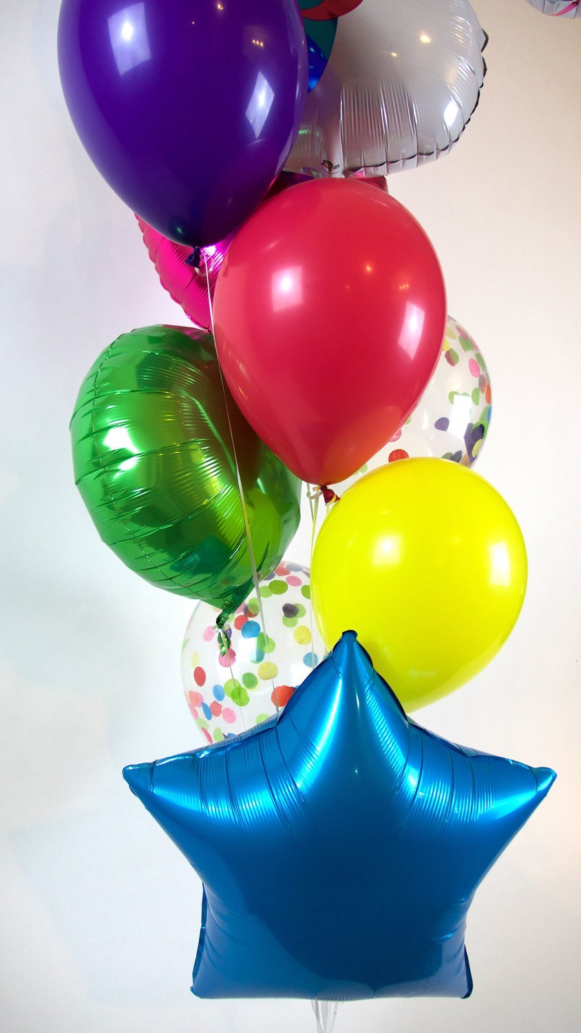 Rainbow Unicorn Balloon Bouquet