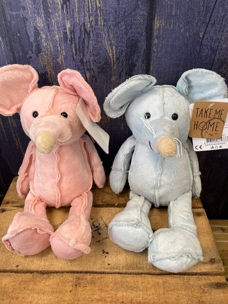 Cuddly Toy Mouse (Blue Out Of Stock)