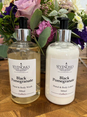 Black Pomegranate Body Lotion or Body Wash (2 For £18)