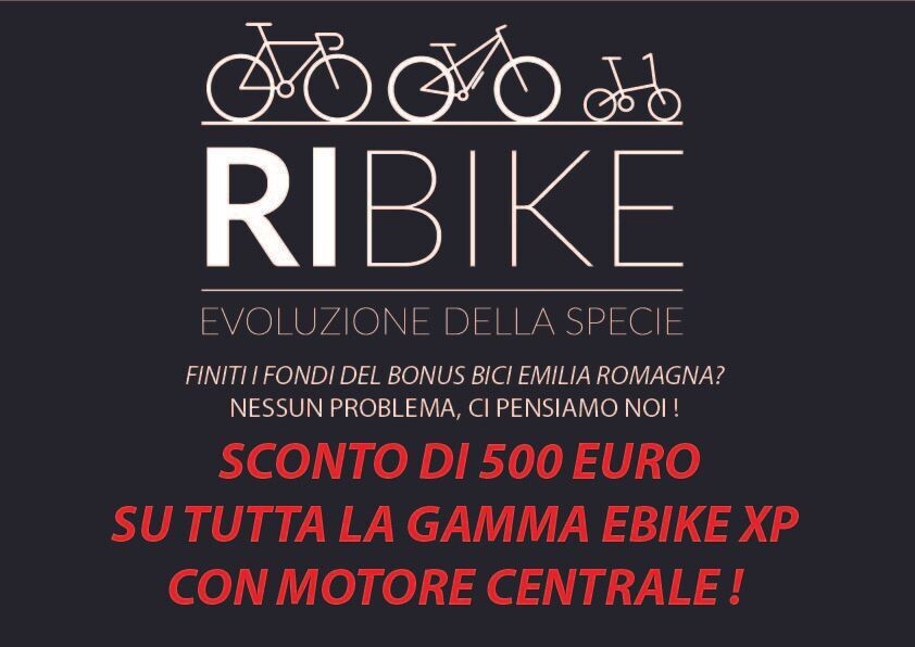 Emilia Romagna Bici Bonus 500 Euro XP XO MAN