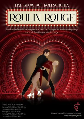 Samstag Mittag Roulin Rouge 10.01.2026 um 14:00Uhr Tribüne links Reihe F Platz 12