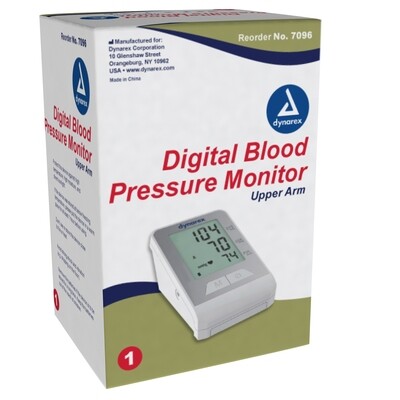 Monitor de Presión Arterial Digital-Brazo Superior, 1 Unidad