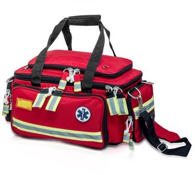 EXTREME'S EB02.008 Bolsa emergencias soporte vital básico, rojo