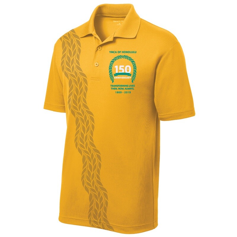 YMCA Honolulu - 150th Anniversary Mens Polo
