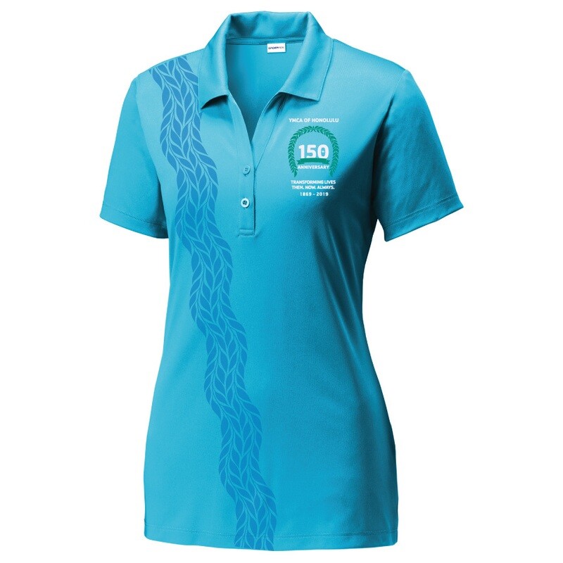 YMCA Honolulu - 150th Anniversary Womens Polo (LST550)