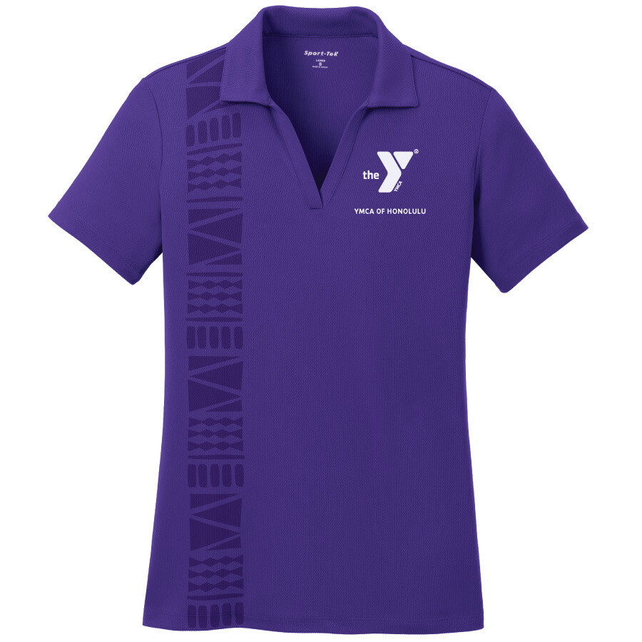 YMCA Honolulu - Ladies Posicharge Staff Polo - Purple(LST640)
