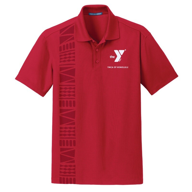 YMCA Honolulu - Mens Dry Zone Grid Staff Polo (K572)