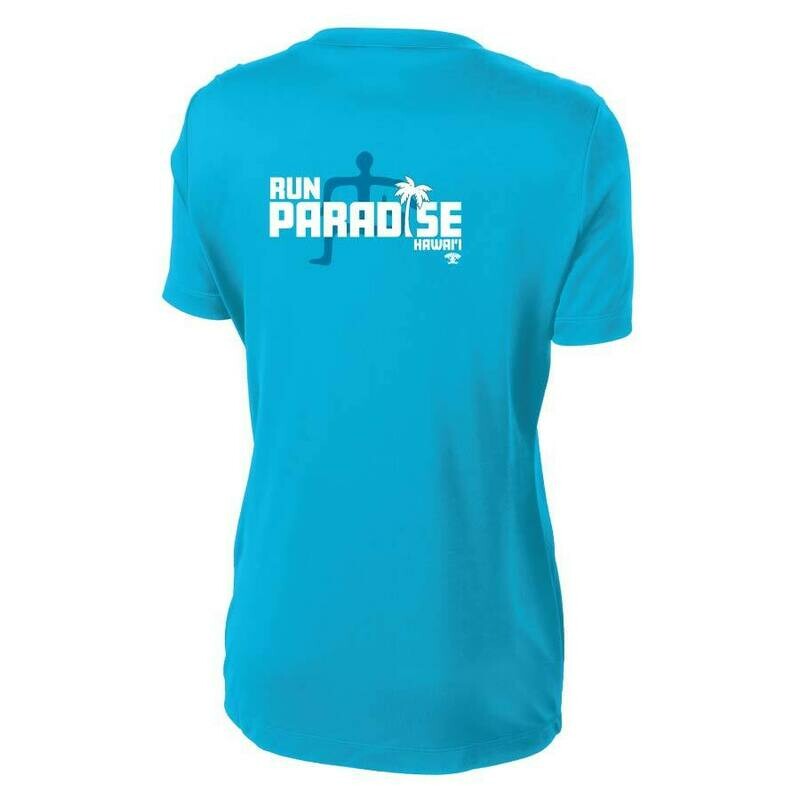 Run Paradise - Womens Tribal Pattern T-Shirt (LST350)