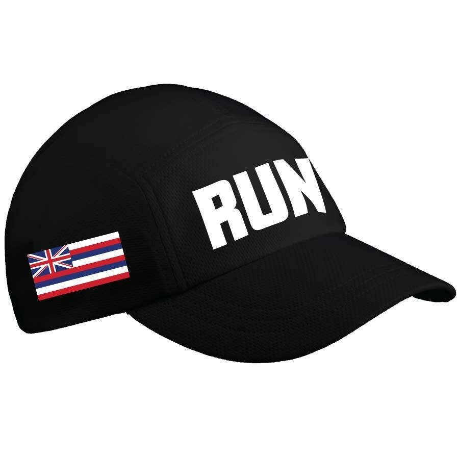 Run Paradise - Run Mesh Hat (OE653), Color: Black