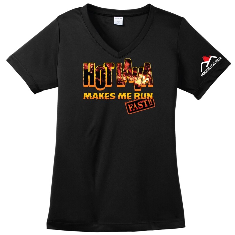 Hot Lava Womens V-Neck (ST350LS)