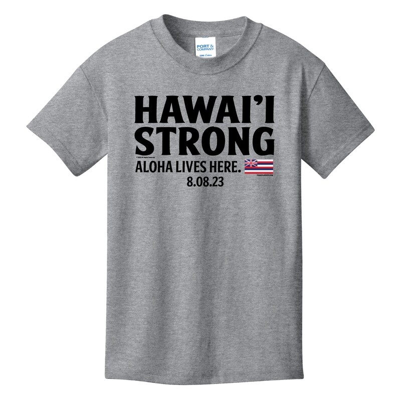Hawaii Strong 2023 Youth T-Shirt (PC54Y)