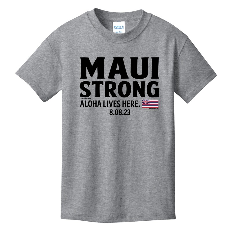 Maui Strong 2023 Youth T-Shirt (PC54Y)
