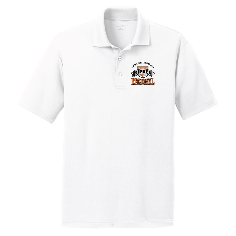 Cal Ripken 12U Regional Polo (ST640), Color: White