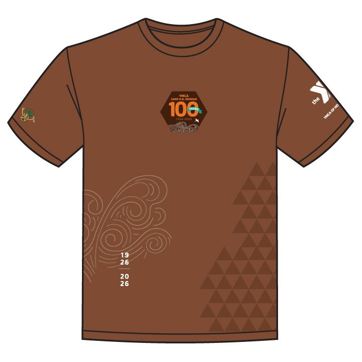 Camp Erdman 100 Years Subilmated Tee - Brown