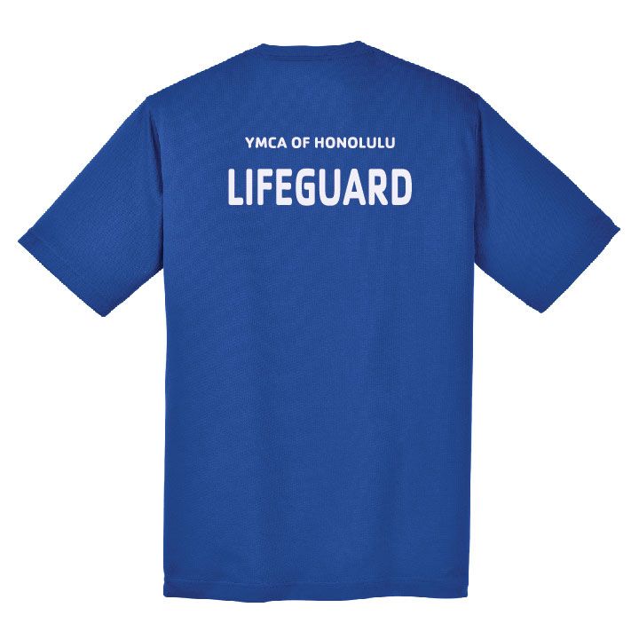 YMCA Honolulu - Lifeguard RacerMesh Tee (ST340)