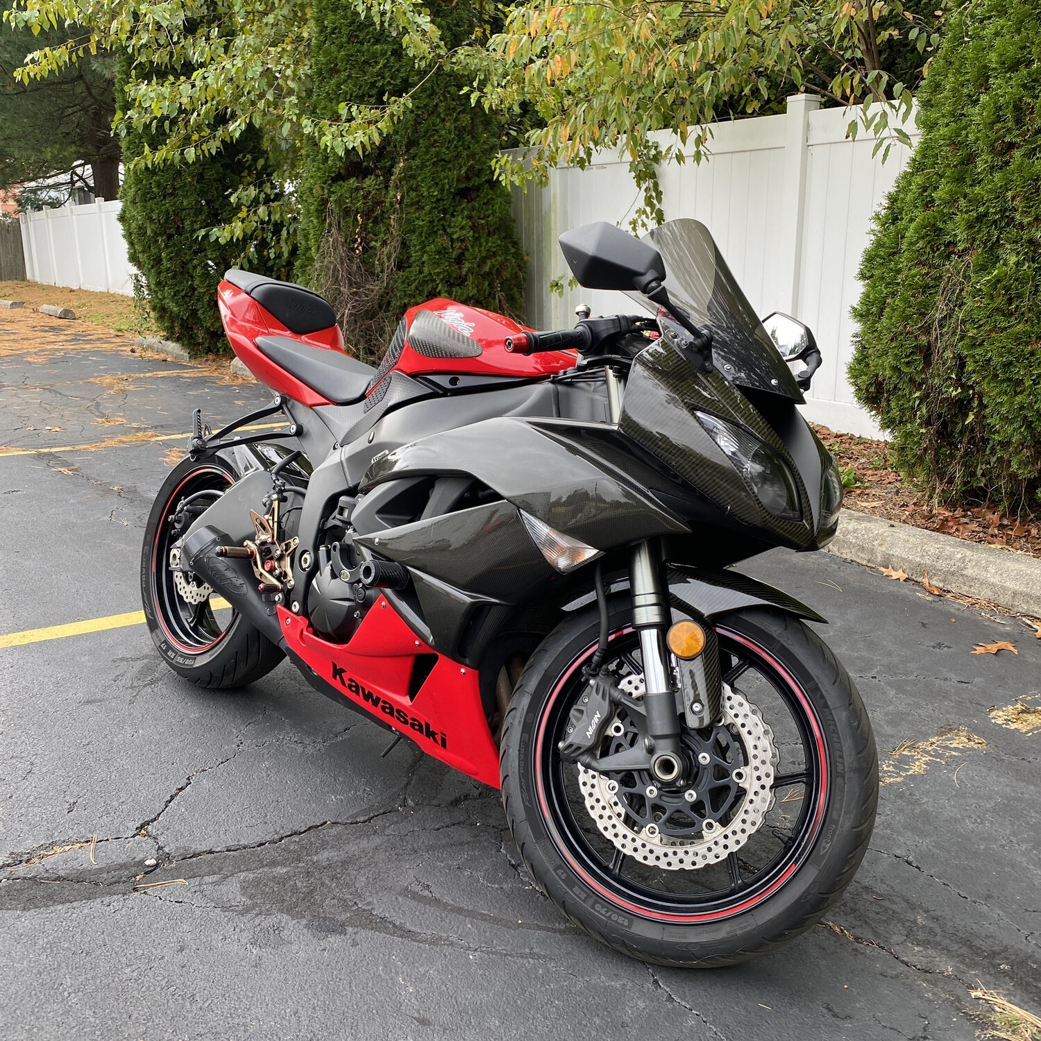 zx6r carbon fiber