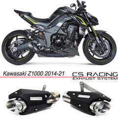 2014-2021 Kawasaki Z1000 CS Racing Slip-on Exhaust | Muffler + dB Killer