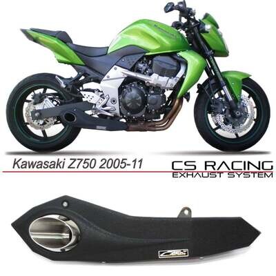 2005-11 Kawasaki Z750 CS Racing Slip-on Exhaust | Muffler + dB Killer