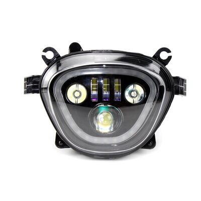 LED Headlight Lamp Assembly with Hi-low Beam DRL For Suzuki Boulevard M109R