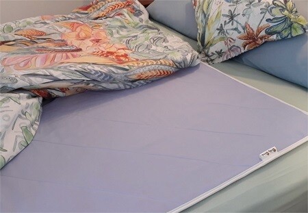 Sky Blue Bed Time Mat