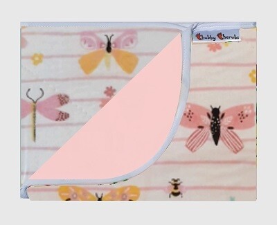 Butterfly Stripes Bed Time Mat