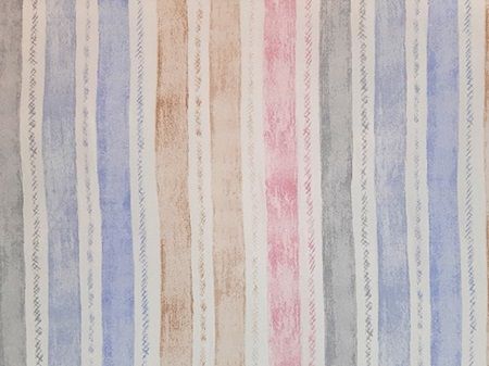 Blue Stripes Bed Time Mat