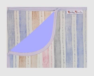 Blue Stripes Bed Time Mat