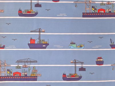 Shipping Lane Bed Time Mat