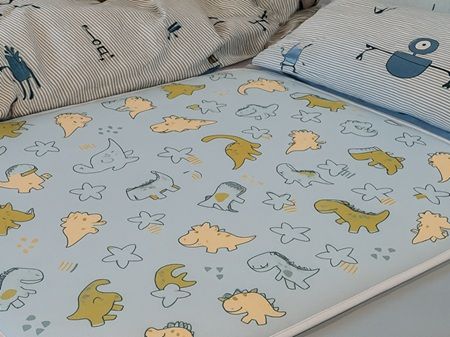 Dinosaur Sketches Bed Time Mat