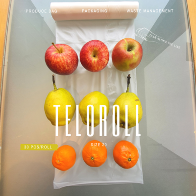 TeloRoll Size 20 Multipurpose Perforated Produce Bag