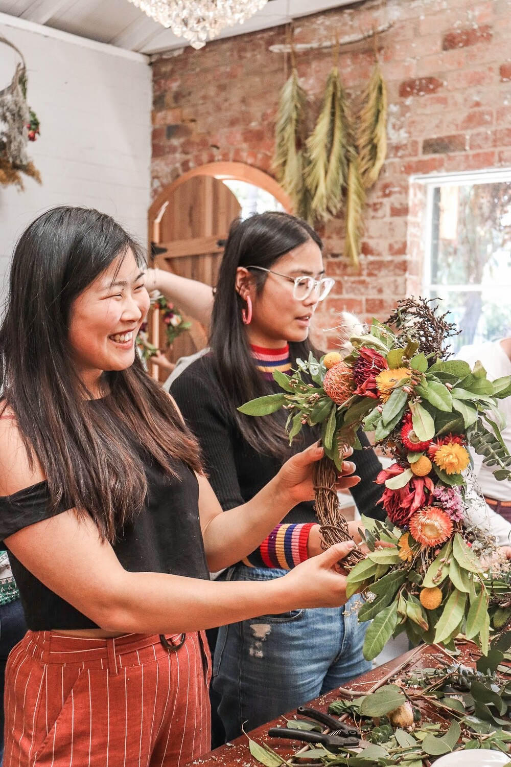 Dried Wreath Workshop