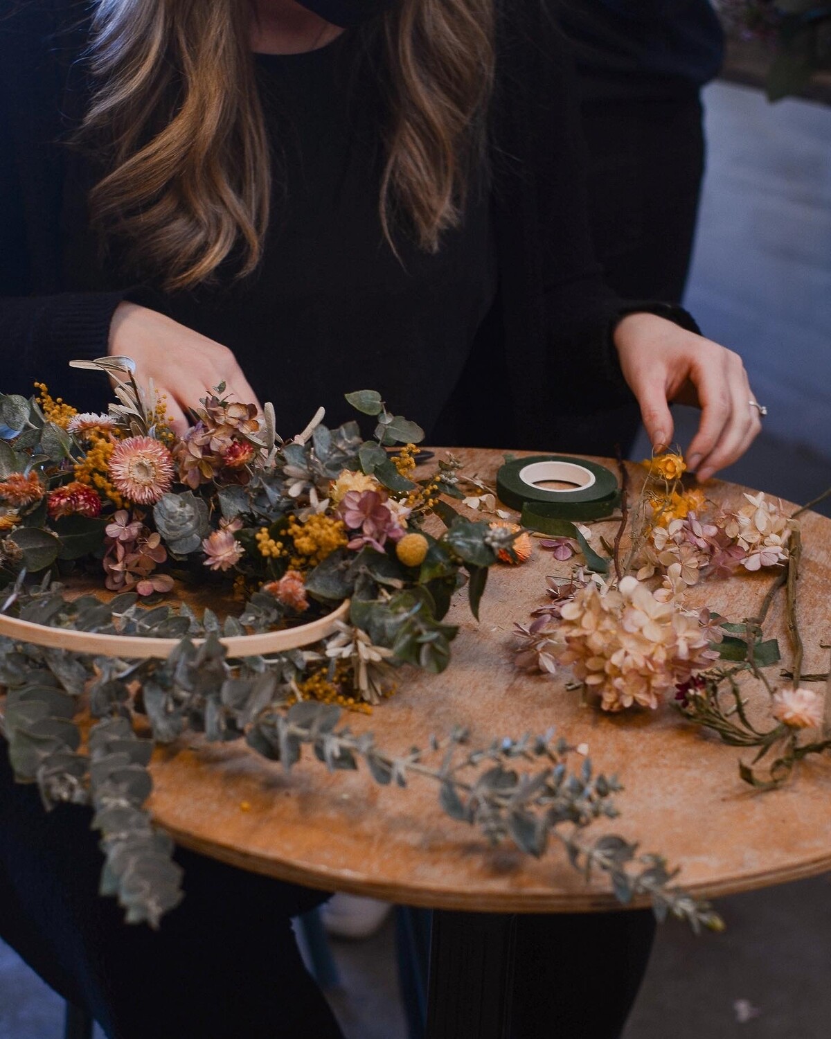 Dried Wreath Workshop