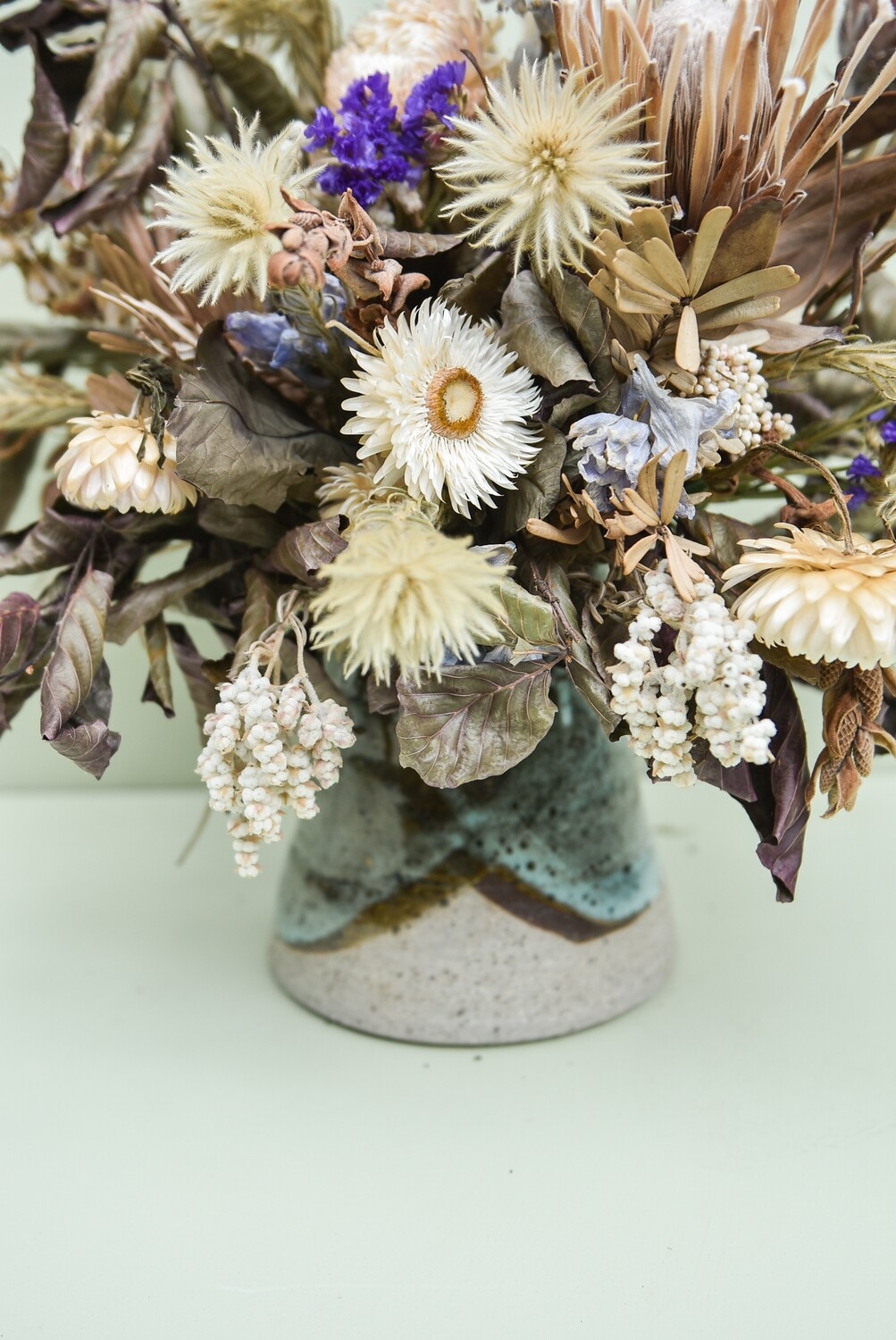 Sea Storm in Handmade Pottery