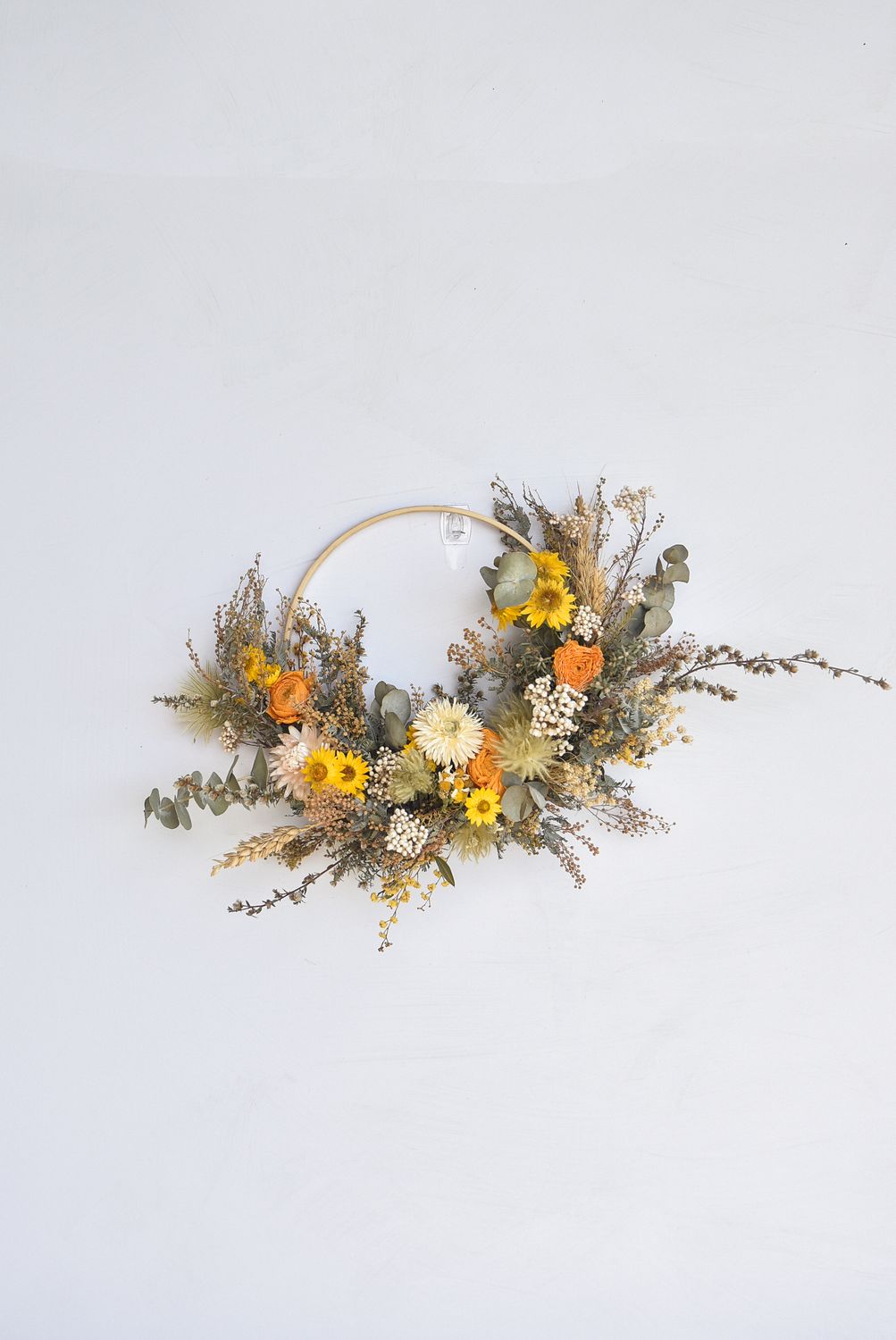 'Daisy Field' Everlasting Wreath
