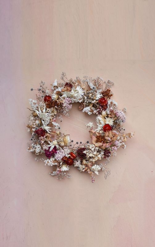 'Very Merry' Everlasting Wreath